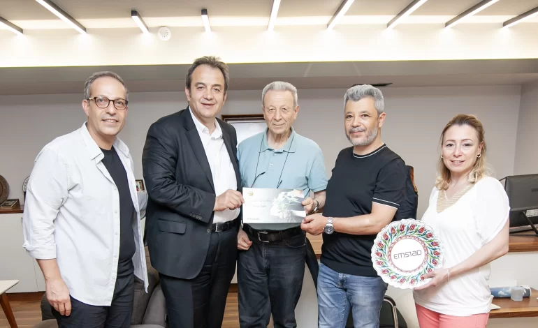 EMİSAD Yönetim Kurulu Başkanı ve Yönetim Kurulu Üyelerinden EMSİAD Üyelerine Anlamlı Ziyaret ve Sertifika Takdimi